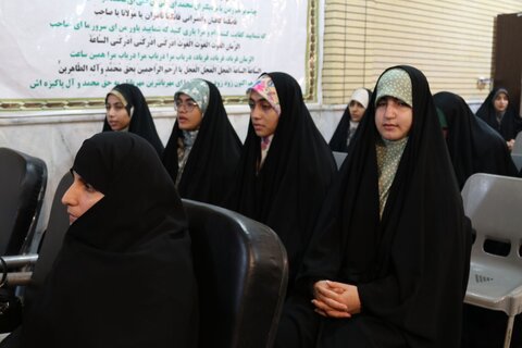 تصاویر/ برگزاری آیین افتتاحیه سال تحصیلی جدید مدرسه علیمه خواهران عسلویه