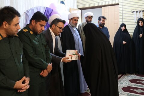 تصاویر/ برگزاری آیین افتتاحیه سال تحصیلی جدید مدرسه علیمه خواهران عسلویه