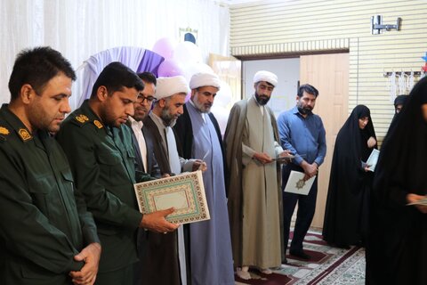 تصاویر/ برگزاری آیین افتتاحیه سال تحصیلی جدید مدرسه علیمه خواهران عسلویه