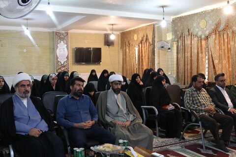 تصاویر/ برگزاری آیین افتتاحیه سال تحصیلی جدید مدرسه علیمه خواهران عسلویه