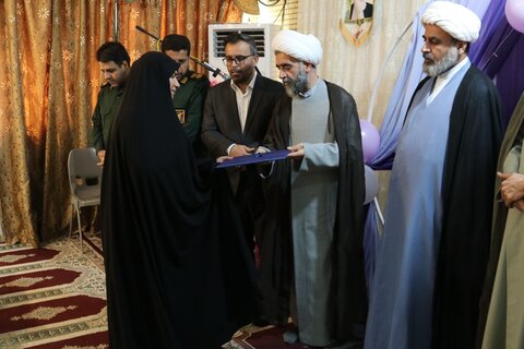 تصاویر/ برگزاری آیین افتتاحیه سال تحصیلی جدید مدرسه علیمه خواهران عسلویه