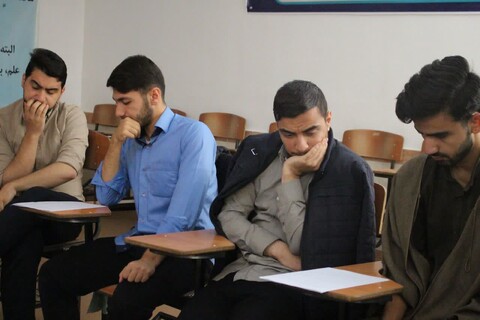 تصاویر/ نشست صمیمی مدیر حوزه علمیه مرند با طلاب