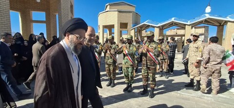 تصاویر / مراسم غباروبی مزار شهدای شهرستان سراب