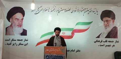 دیدار جمعی از پیشکسوتان دفاع مقدس با امام جمعه سلطانیه