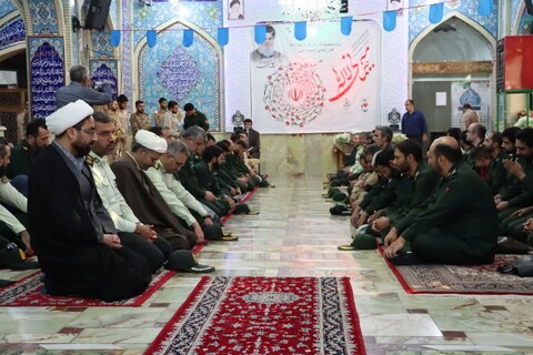 تصاویر/ برگزاری مراسم «میهمانی لاله‌ها» در گلزار شهدای سمنان همزمان با هفته دفاع مقدس