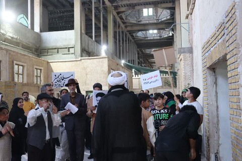 تصاویر/ اجرای سیر نمایش واره ای '' تویی تمام ماجرا "