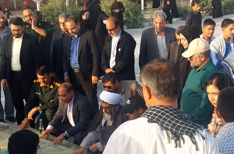 غبار روبی مزار شهدای زابل