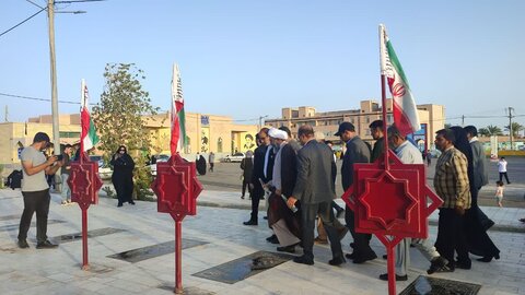 غبار روبی مزار شهدای زابل