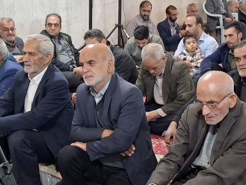 تصاویر/ یادواره شهدای بخش برزک کاشان