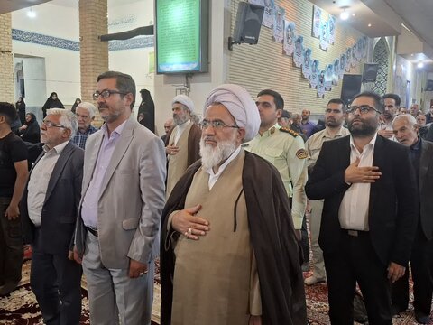 تصاویر/ یادواره شهدای بخش برزک کاشان