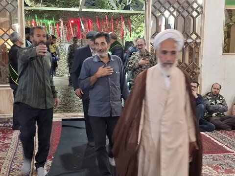 تصاویر/ یادواره شهدای بخش برزک کاشان