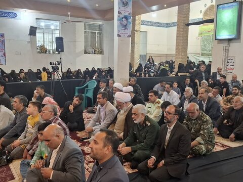 تصاویر/ یادواره شهدای بخش برزک کاشان