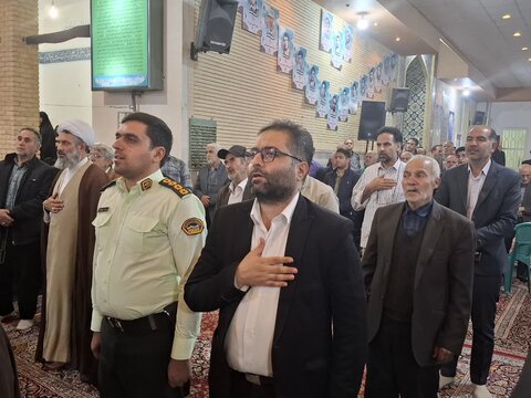 تصاویر/ یادواره شهدای بخش برزک کاشان