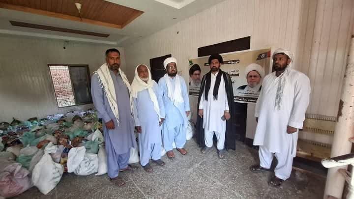 تحصیل بھوآنہ، پنجاب میں 350 سیلاب متاثرین کی خدمت میں تعاون اور امداد رسانی