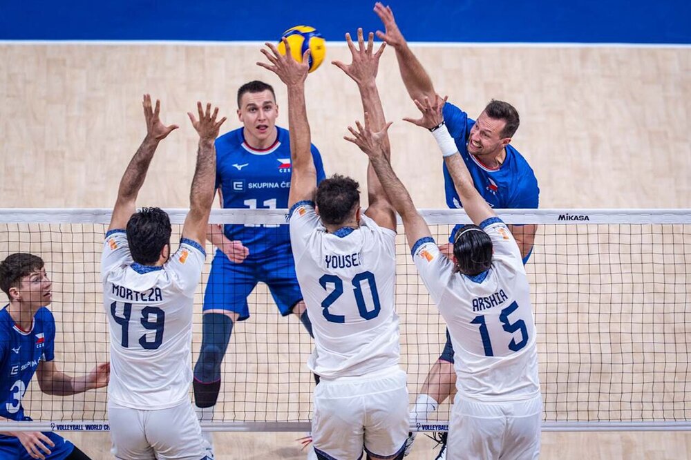 Iran Bids Farewell to World Volleyball Championship after Defeat against Czech Republic