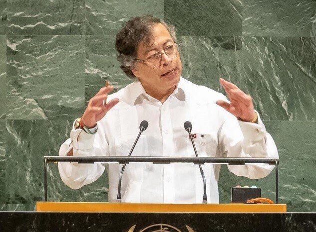 موضع گیری رئیس جمهور کلمیبا  در سازمان ملل علیه ترامپ