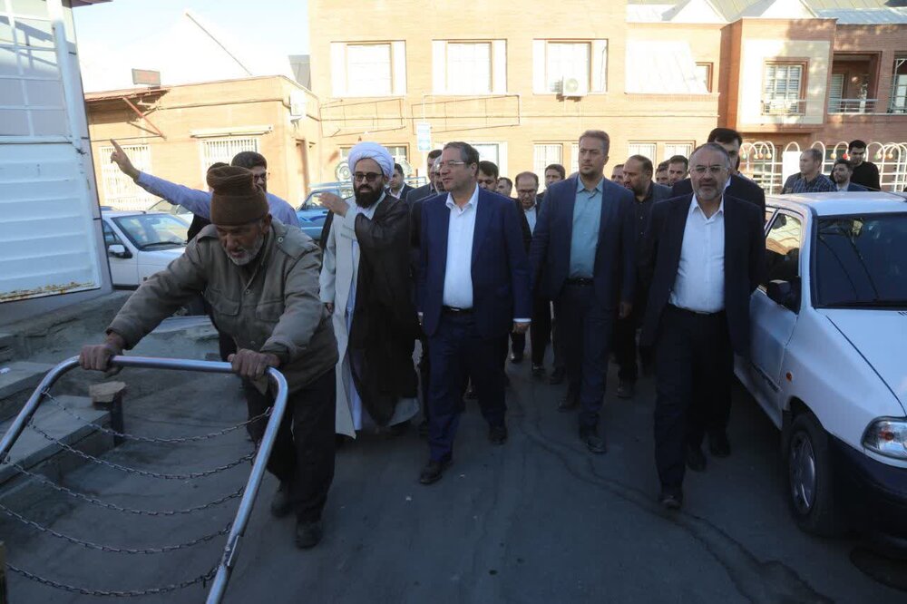 بازدید استاندار آذربایجان‌غربی از روند مرمت و احیای مسجد جامع ارومیه+ تصاویر