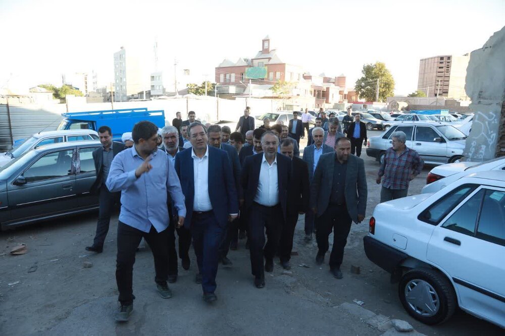 بازدید استاندار آذربایجان‌غربی از روند مرمت و احیای مسجد جامع ارومیه+ تصاویر