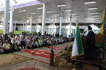 تصاویر/ نماز جمعه بخش مرکزی دارالعباده‌ یزد