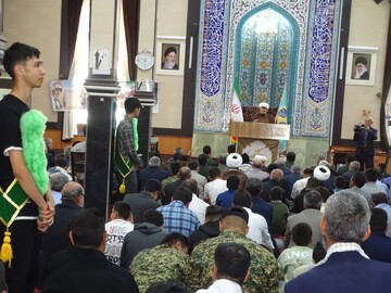 تصاویر/ اقامه نماز جمعه شهرستان چهاربرج