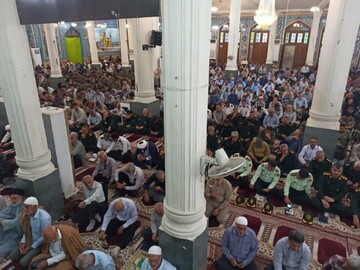 تصاویر/ نماز عبادی سیاسی برازجان