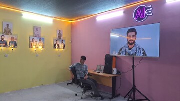 انتقال مفاهیم ایثار با فناوری‌های نوین در غرفه «ایران هوشمند»