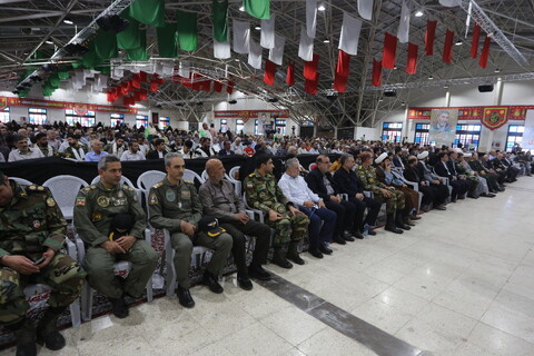 تصاویر / مراسم گرامیداشت اولین سالگرد شهادت شهیدان مقاومت سید حسن نصرالله و عباس نیلفروشان