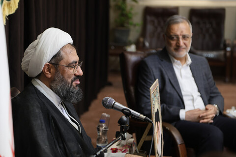 تصاویر / دیدار شهردار تهران با نماینده ولی فقیه در استان همدان