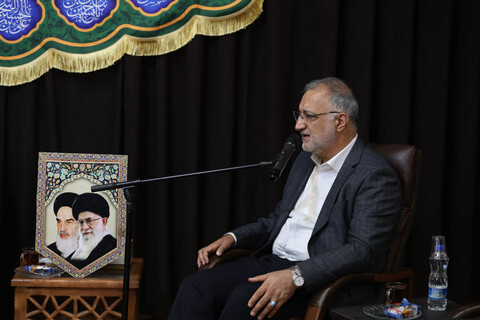 تصاویر / دیدار شهردار تهران با نماینده ولی فقیه در استان همدان