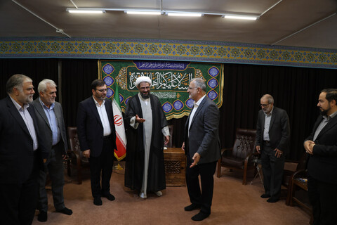 تصاویر / دیدار شهردار تهران با نماینده ولی فقیه در استان همدان
