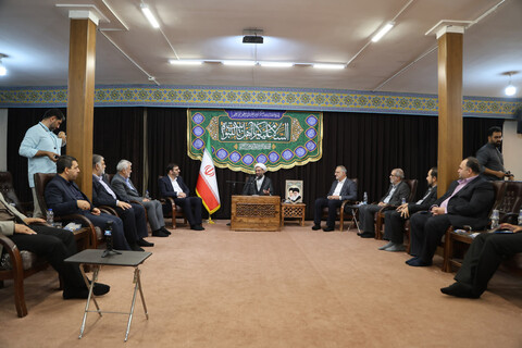 تصاویر / دیدار شهردار تهران با نماینده ولی فقیه در استان همدان