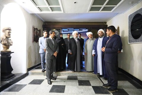 بازدید رئیس سازمان هیأت‌ها و تشکل‌های دینی کشور از باغ موزه دفاع‌مقدس  همدان