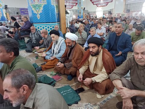 تصاویر/ نمازعبادی سیاسی جمعه کاشان