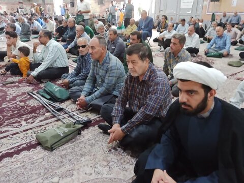 تصاویر/ نمازعبادی سیاسی جمعه کاشان