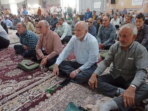 تصاویر/ نمازعبادی سیاسی جمعه کاشان