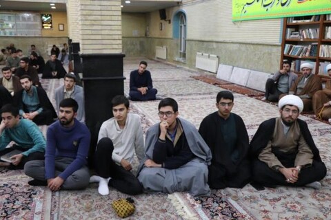 تصاویر/ مراسم بزرگداشت هفته دفاع مقدس در حوزه علمیه بناب