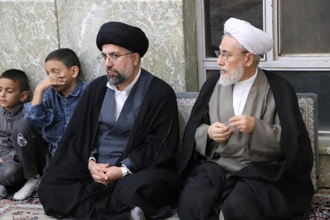 تصاویر/ مراسم بزرگداشت هفته دفاع مقدس در حوزه علمیه بناب