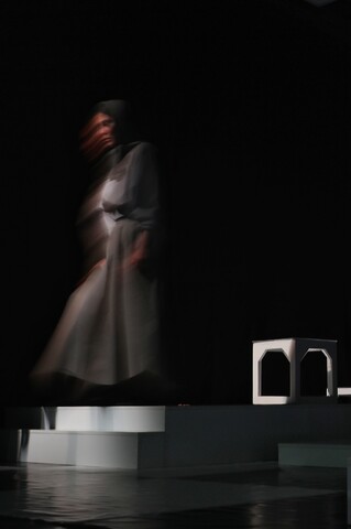 تصاویر/ آغاز اجرای نمایش «قرار» در قم با محوریت شهدای غواص دفاع مقدس