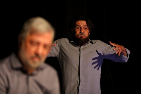 تصاویر/ آغاز اجرای نمایش «قرار» در قم با محوریت شهدای غواص دفاع مقدس