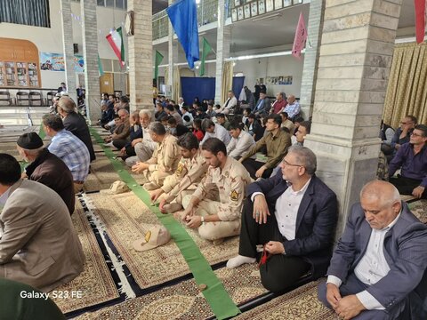 تصاویر/ اقامه نماز جمعه شهرستان پلدشت