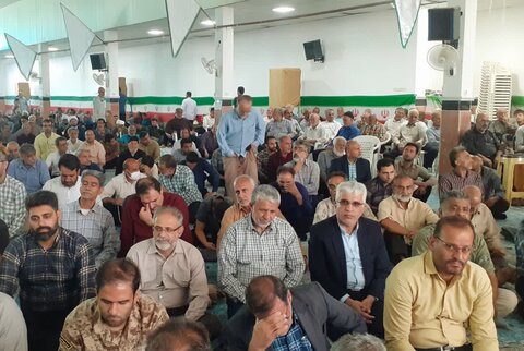 تصاویر/ نمازعبادی سیاسی جمعه آران وبیدگل