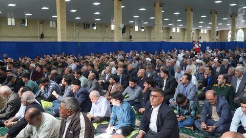تصاویر/ اقامه نماز جمعه شهرستان خوی