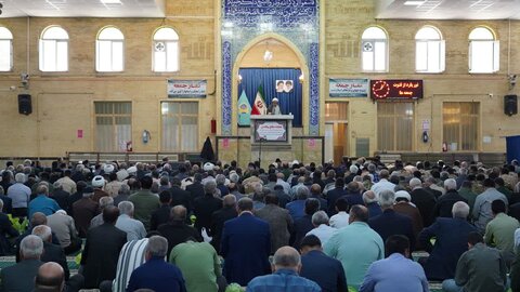 تصاویر/ اقامه نماز جمعه شهرستان خوی