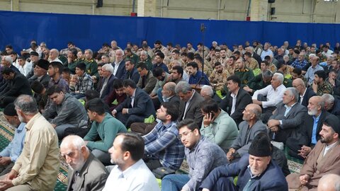 تصاویر/ اقامه نماز جمعه شهرستان خوی