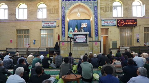 تصاویر/ اقامه نماز جمعه شهرستان خوی