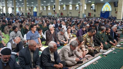 تصاویر/ اقامه نماز جمعه شهرستان خوی