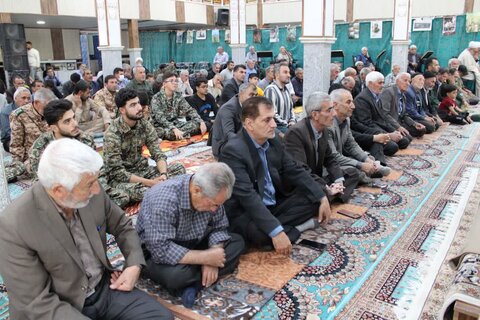 تصاویر/ اقامه نماز جمعه شهر کشاورز