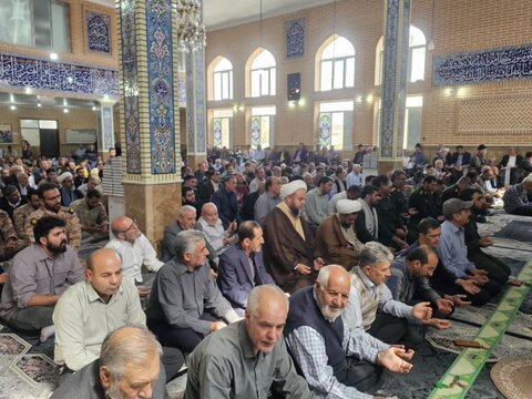 تصاویر/ اقامه نماز جمعه نقده