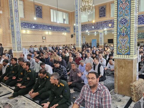 تصاویر/ اقامه نماز جمعه نقده