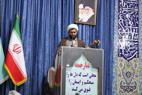 آیین عبادی سیاسی نماز جمعه در شهرستان دلگان